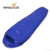 Fill 600G 1000G WINGACE ultralight duck down camping outdoor tourists waterproof mummy fall Travel sleep adult sleeping bags